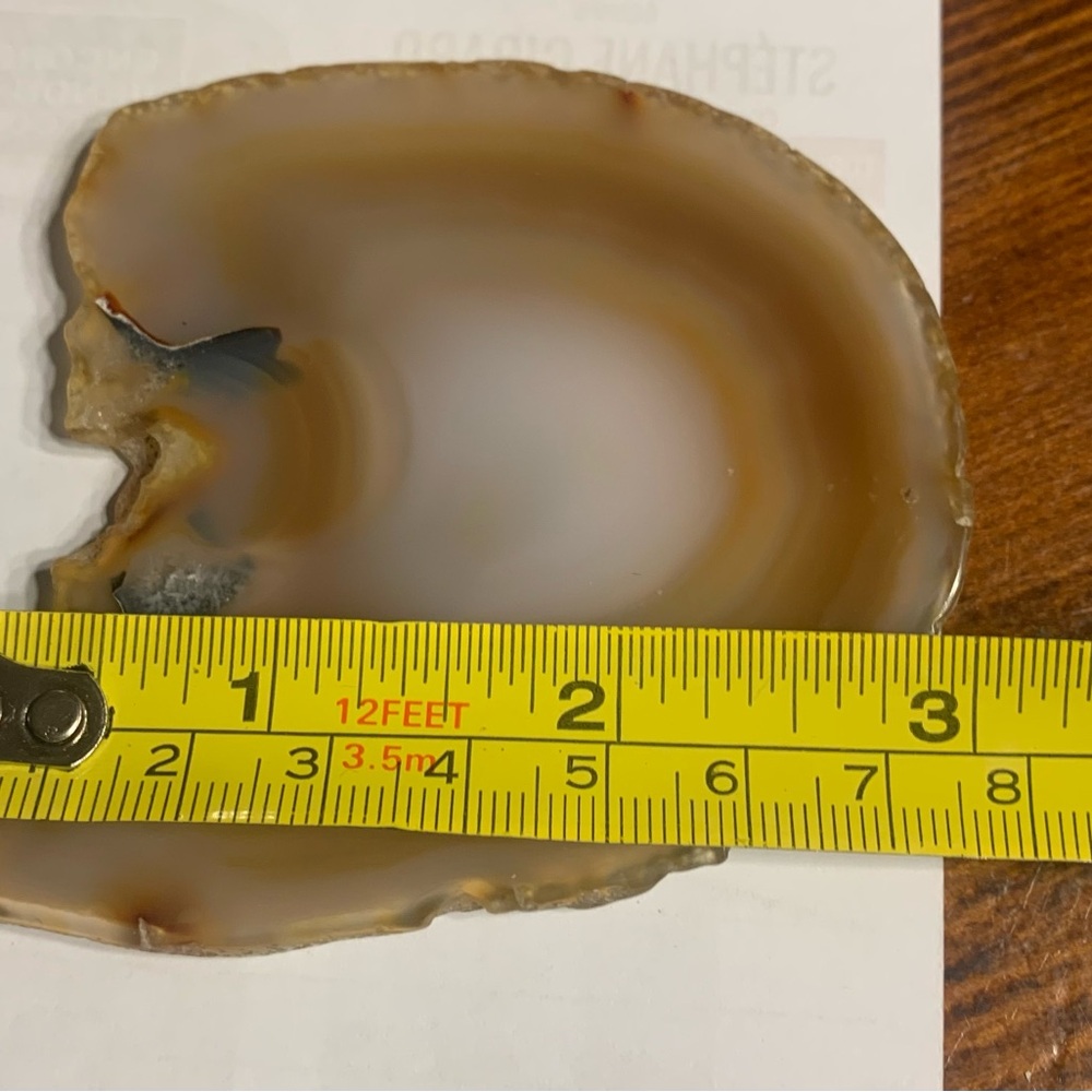 💎🔥 Agate stone slice - Picture 4 of 9